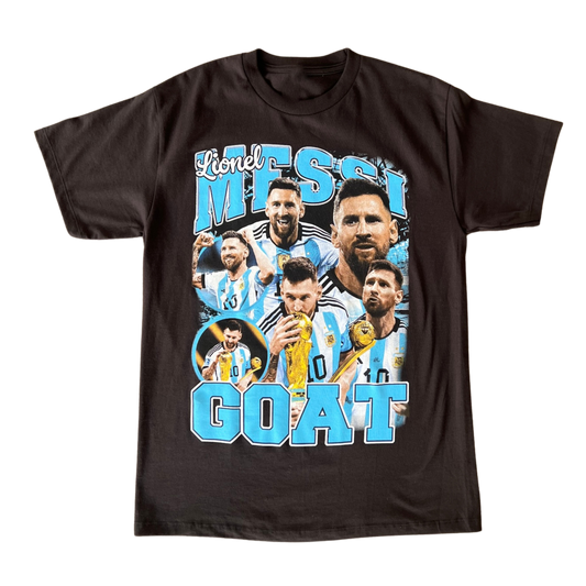 Lionel Messi "Goat" Graphic Tee