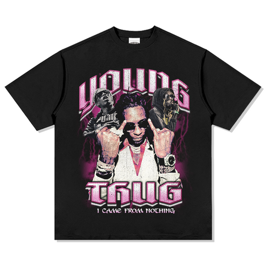 YOUNG THUG "I CAME FROM NOTHING" TEE 2024