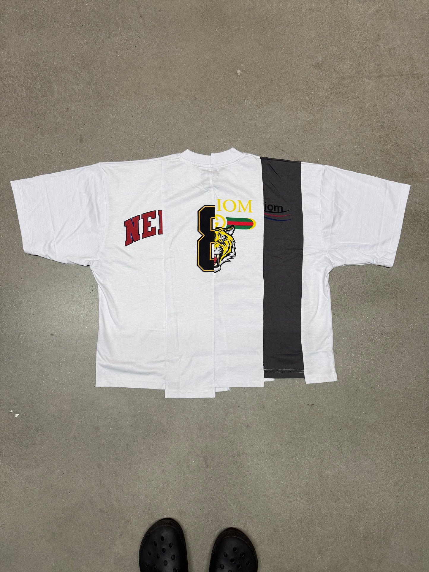 â˜… LIMITED â˜… F*CK DESIGNERS UNEVEN SHIRT VINTAGE STREETWEAR Y2K
