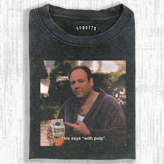 RETRO STYLE SOPRANOS GRAPHIC T-SHIRT Style003