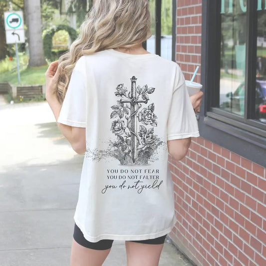 ACOTAR Shirt ACOTAR Merch Velaris T-Shirt You Do Not Yield Rhysand Feyre SJM Merch Sarah J Maas Merch T Acotar Gifts Sarah J Maas Bookstagram