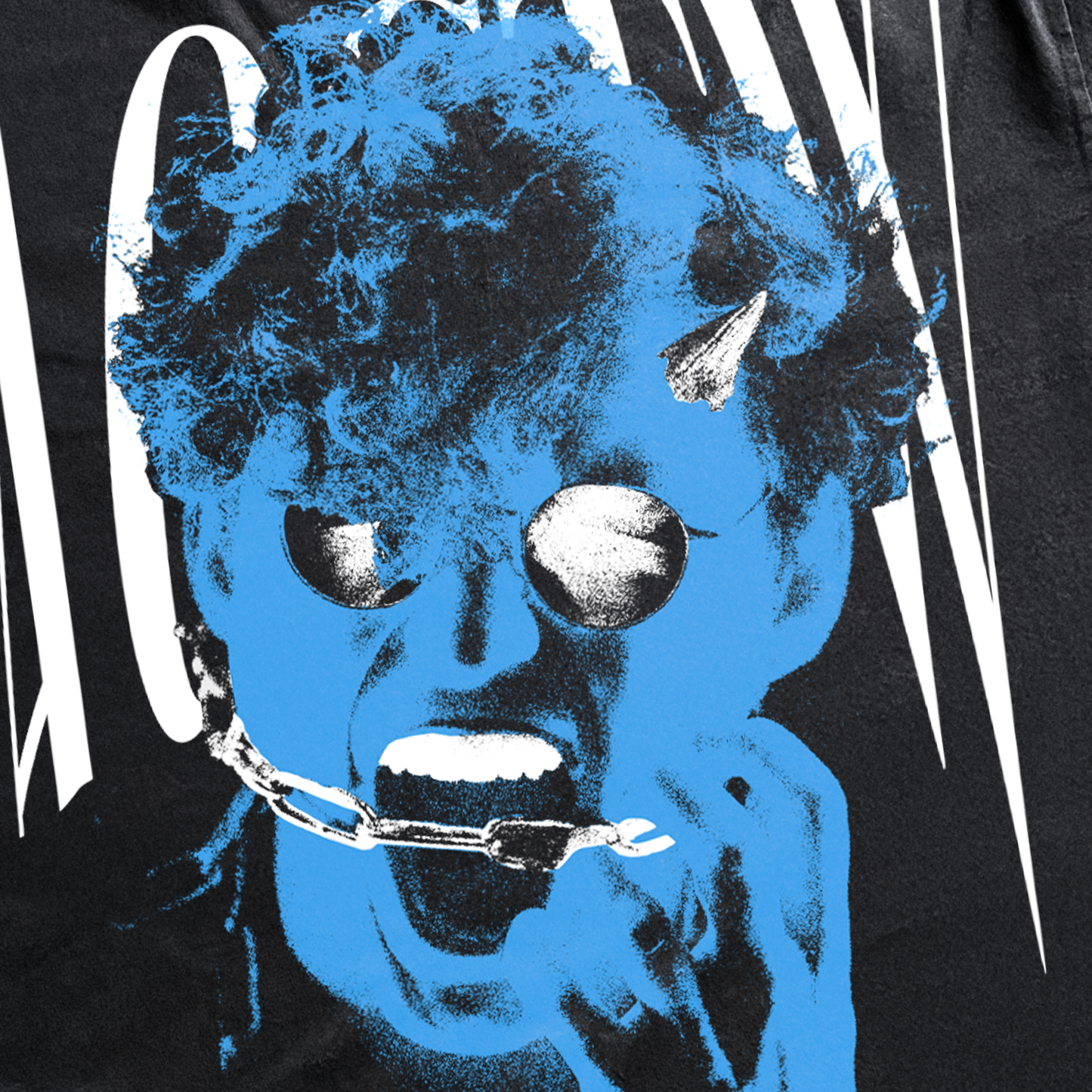'RESTRAINT' HEAVYWEIGHT BLACK T-SHIRT