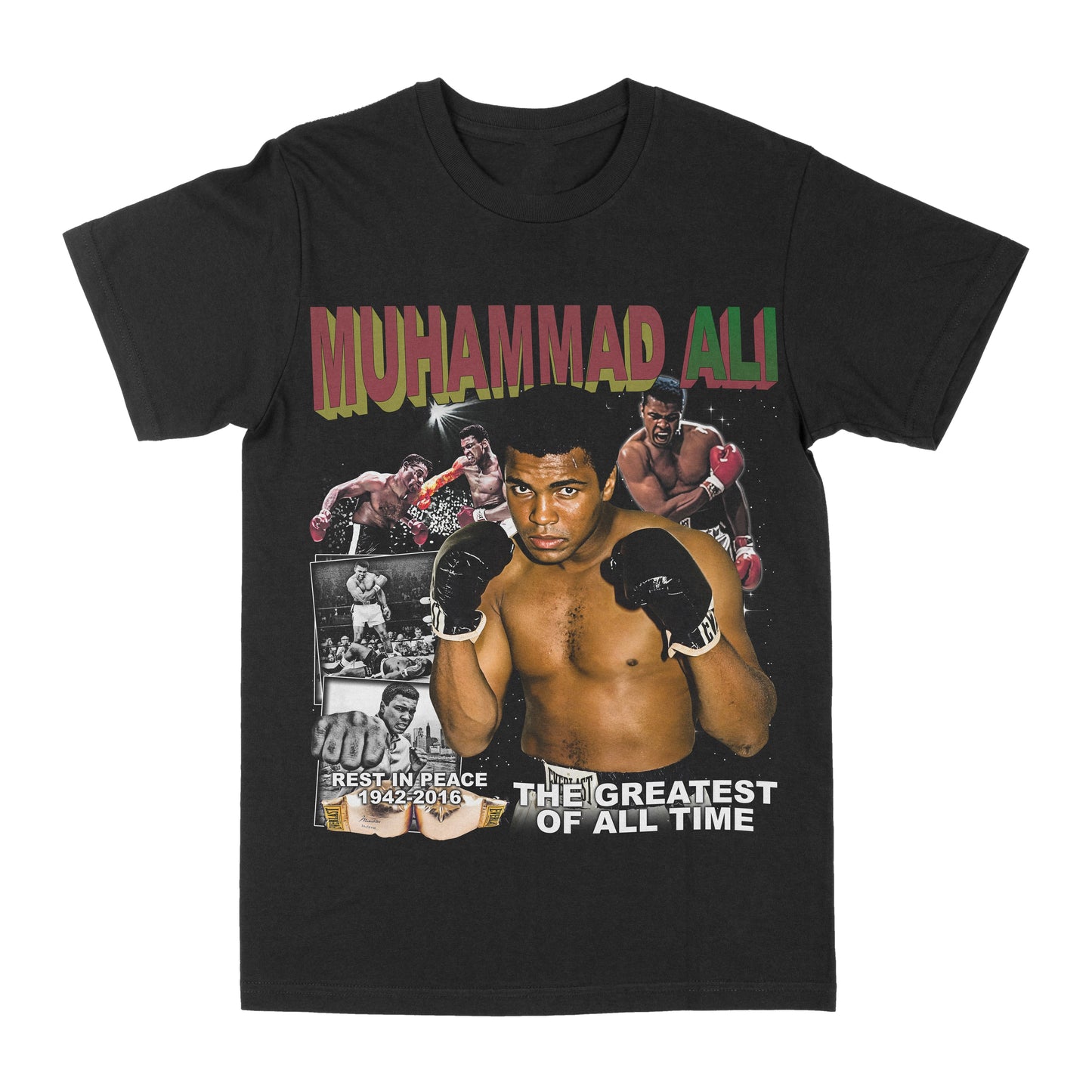 Muhammad Ali "R.I.P." Graphic Tee Style001