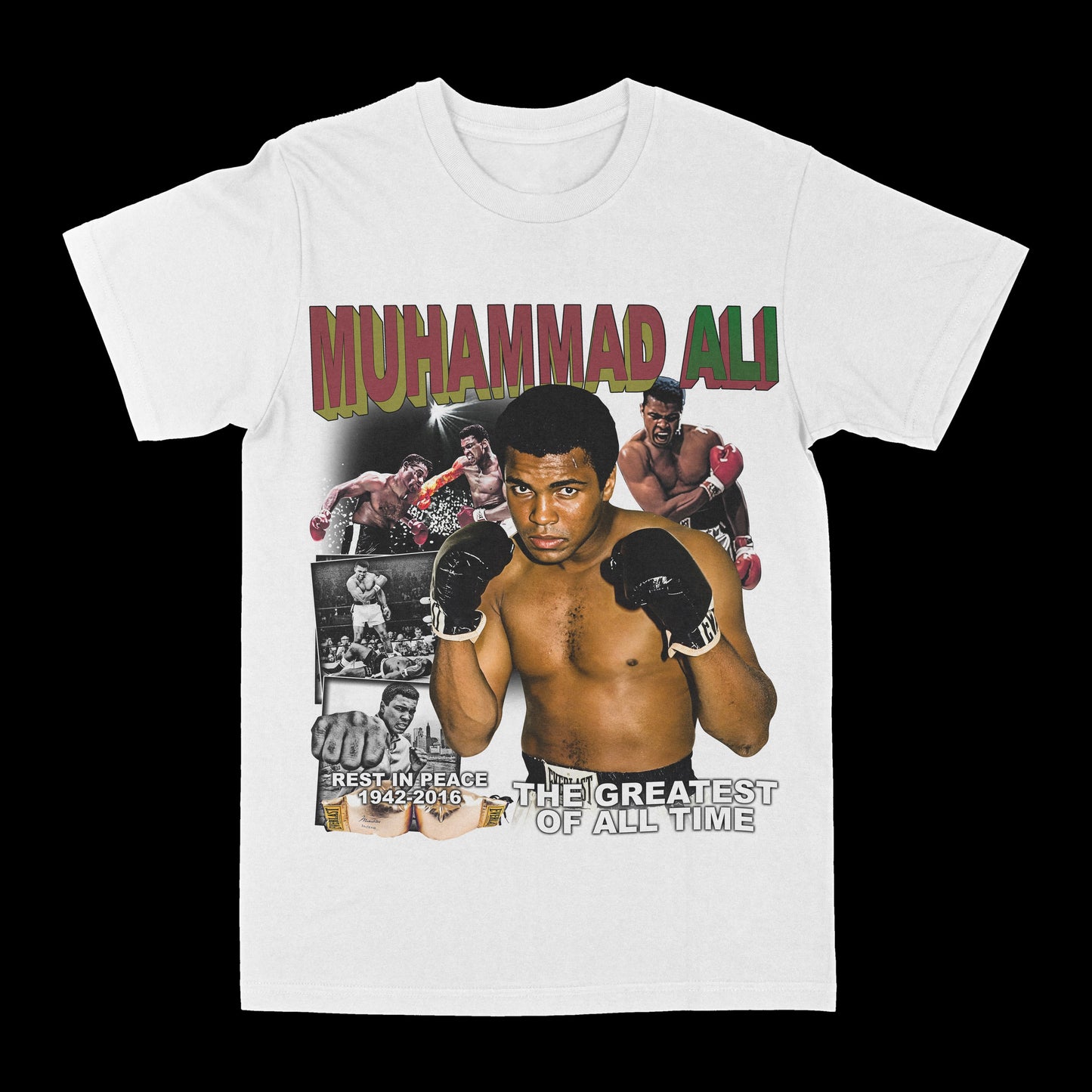 Muhammad Ali "R.I.P." Graphic Tee Style001
