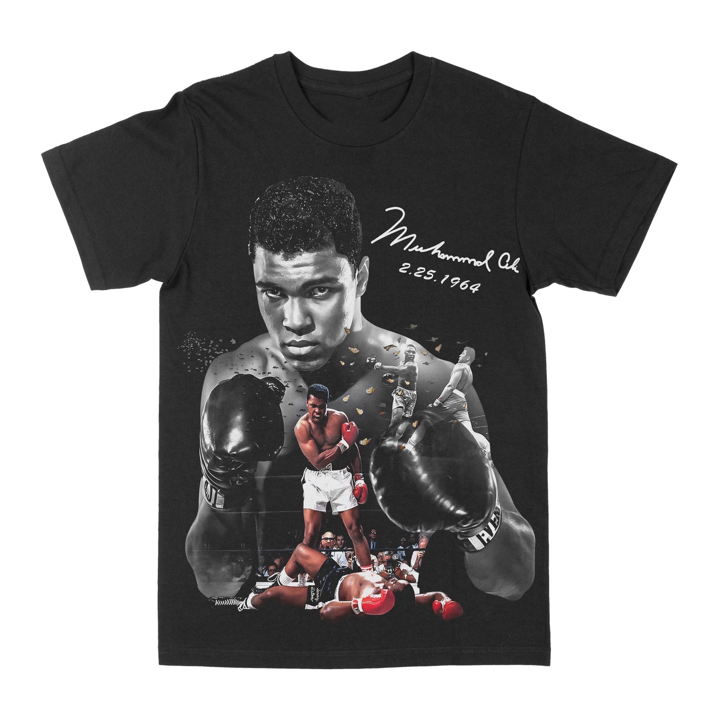 Muhammad Ali "Float Like A Butterfly" Graphic Tee Style001