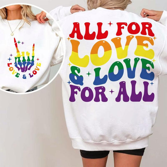 All For Love And Love For All Svg Pride Ally Svg Cutting File Gay Pride Png Gay Pride Svg Lgbtq Png Lgbtq Svg Pride Month Png Design TK43GN