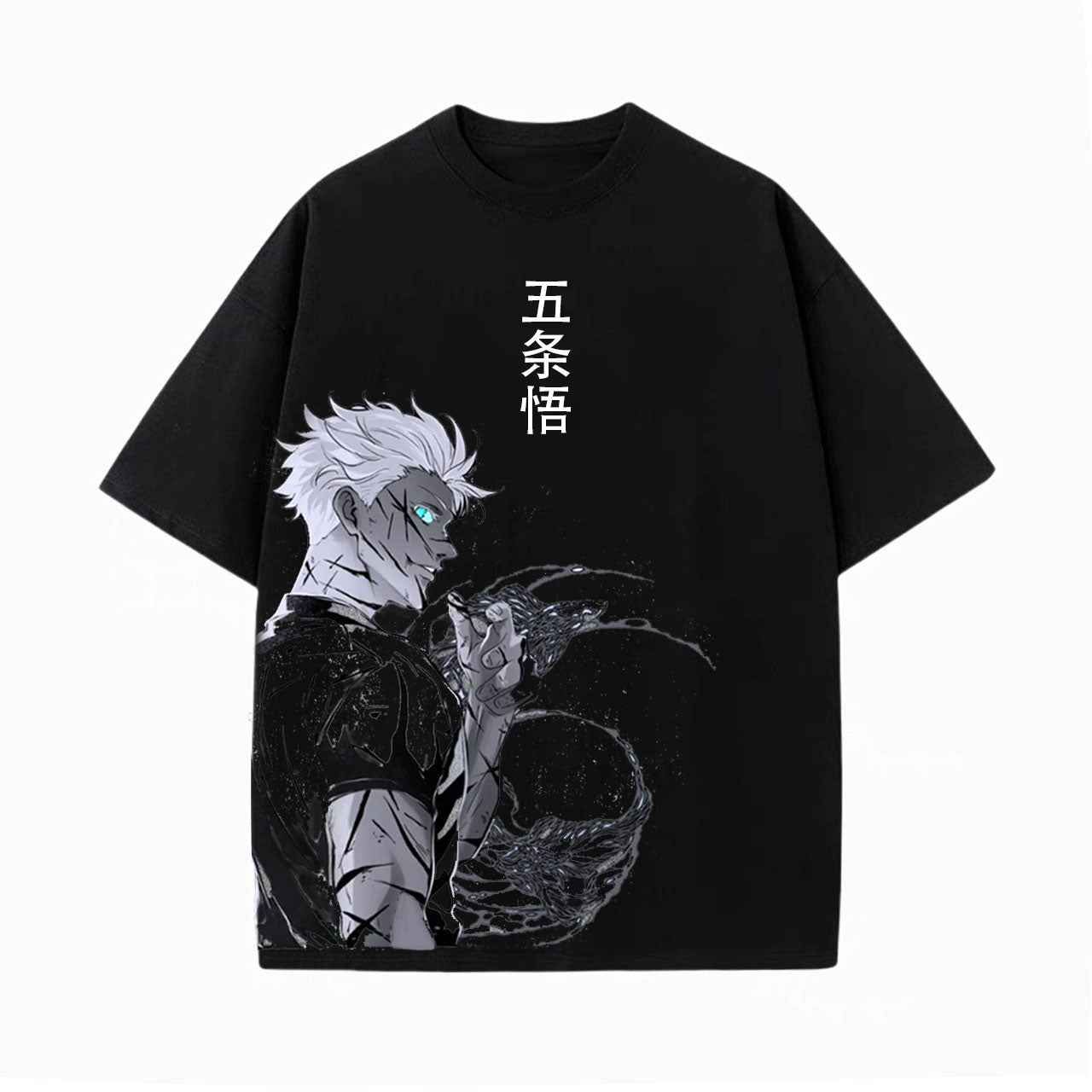 ANIME GOJO ANIME INSPIRED VINTAGE TEE-[FRONT]