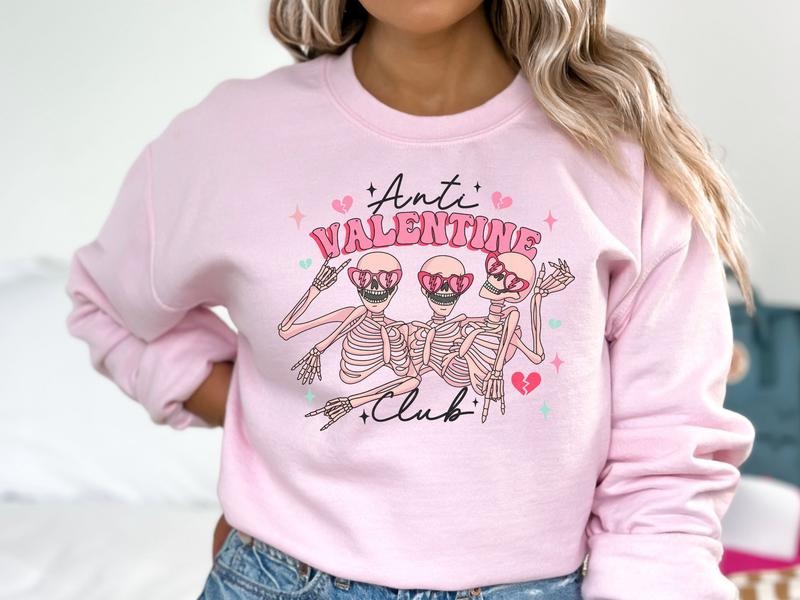 Anti Valentine Club Women's Tops & Sweatshirts