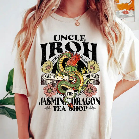 Avatar The Last Airbinder 2024 Shirt, Vintage Retro Uncle Iroh's Jasmine Dragon Tea Shirt