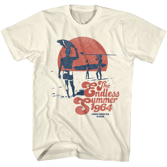 Bruce Brown Films - The Endless Summer 1964 - American Classics - Solid Off-White Adult Short Sleeve T-Shirt