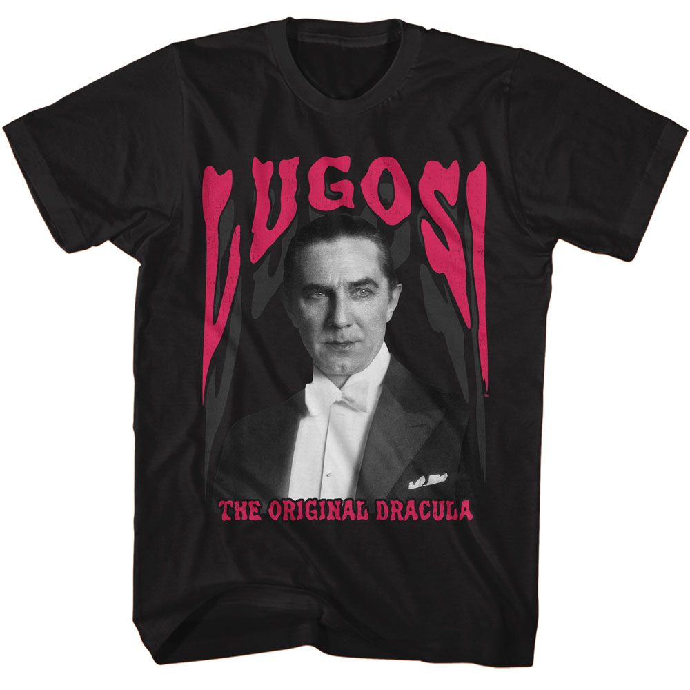 Bela Lugosi - The Original - American Classics - Solid Black Adult Short Sleeve T-Shirt