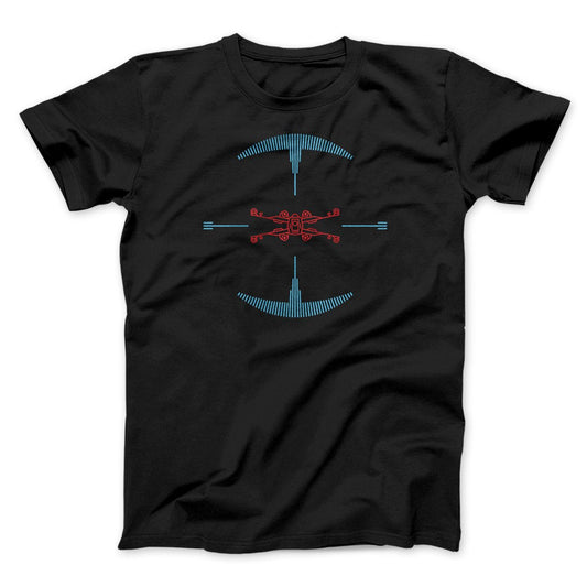 Fighter Target Funny Movie Men/Unisex T-Shirt