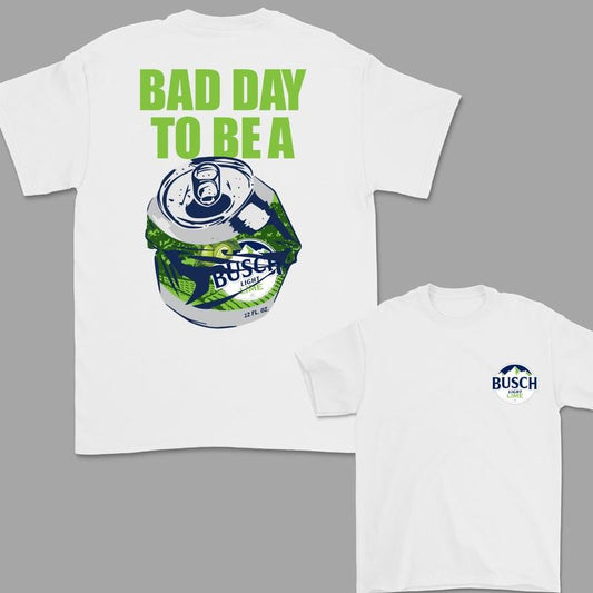 Bad Day to Be a Busch Light Lime 2 Sided T-Shirt, For Women, For Men