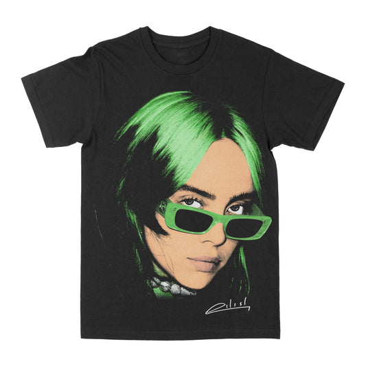 Billie Eilish "Big Face" Graphic Tee Style001