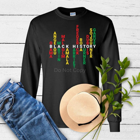 Black History DTF Transfer