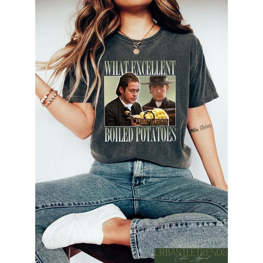 Boiled Potatoes Funny Meme T-Shirt, Pride and Prejudice Tee, Fitzwilliam Darcy Shirt, Bennett Dole Shirt, Movie Graphic Tee