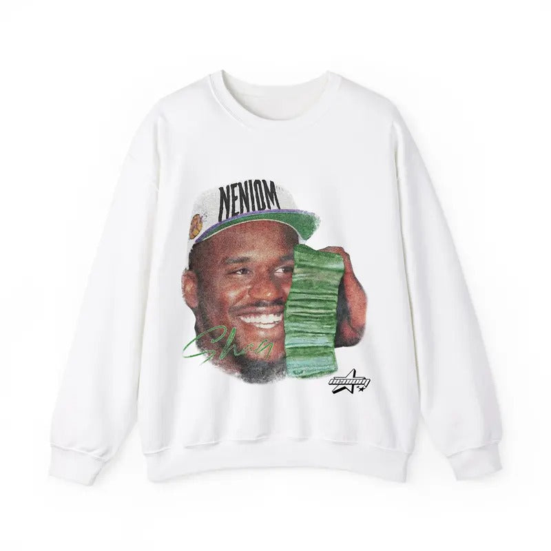 Bold and Iconic Shaq Money Sweatshirt for True Fans!
