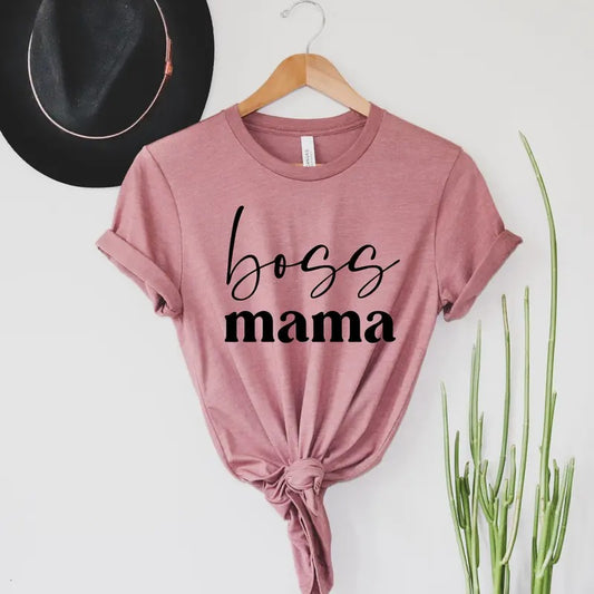 Boss Mama Shirt Mom Life Shirt Mothers Day Shirt Mom Shirt Mama Shirt TK62GN