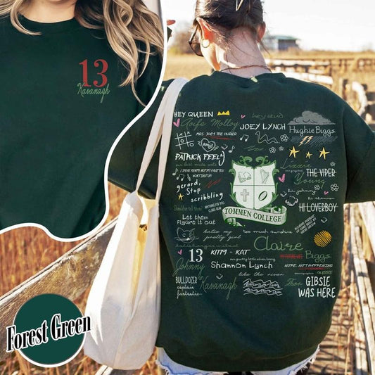 Boys of Tommen Sweatshirt, Rugby Team Sweatshirt, Tommen College, Bookish Merch, Bookish GIF, Tommen Print Sweatshirt, Romance Book Sweatshirt, Rugby College