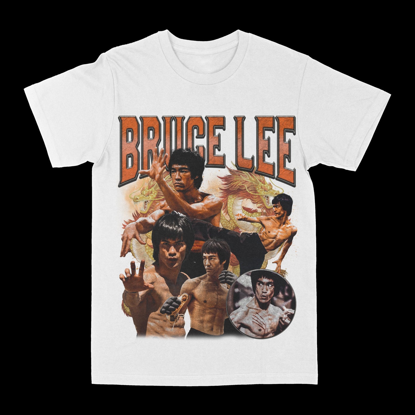 Bruce Lee Graphic Tee Style001