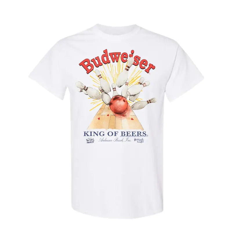 Budweiser Graphic Tee Classic Cotton Tshirt, Gift For Men, Sweatshirt Hoodie For Men Women