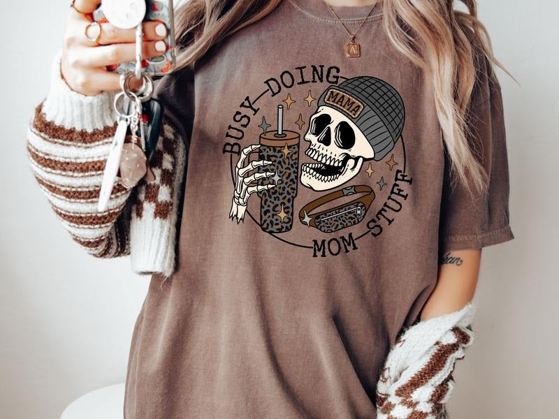 Busy Doing Mom Stuff Sweatshirt & Women's Tops