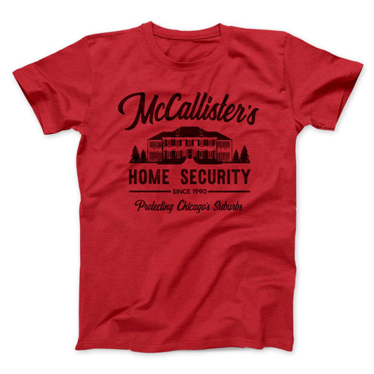 McCallister's Home Security Funny Movie Men/Unisex T-Shirt