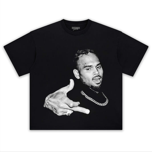 CHRIS BROWN 2025 TEE Style002