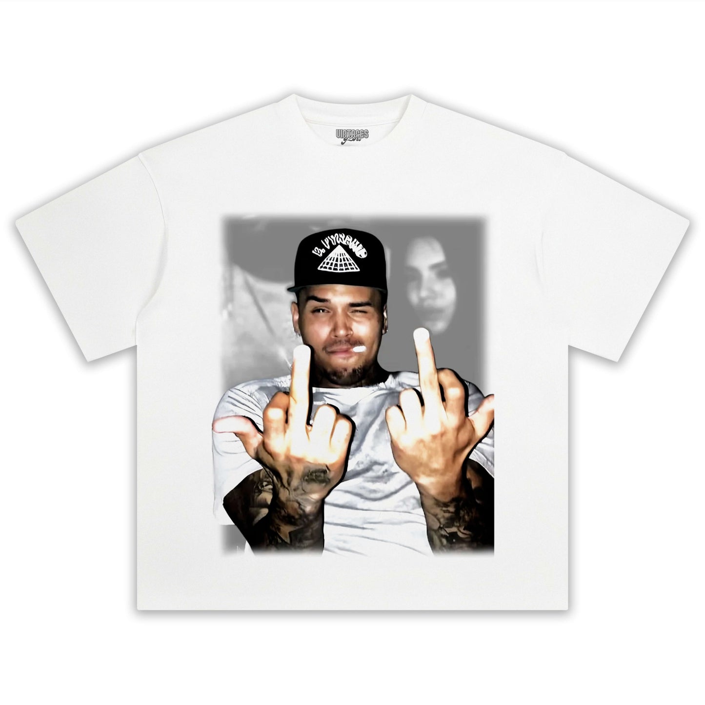 CHRIS BROWN 2025 V2 TEE Style001