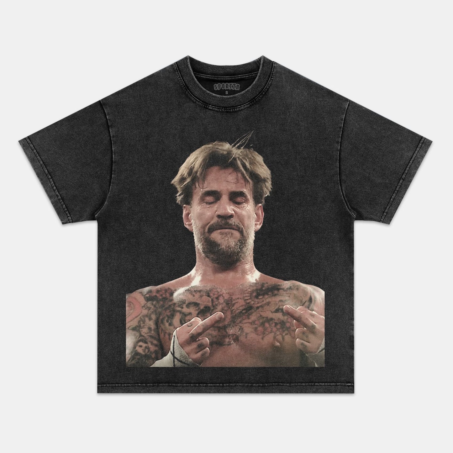 CM PUNK TEE Style003