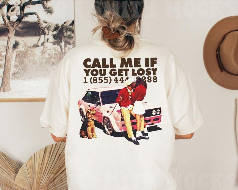 Call Me If You Get Lost Shirt, Call Me If You Get Lost Design On Back