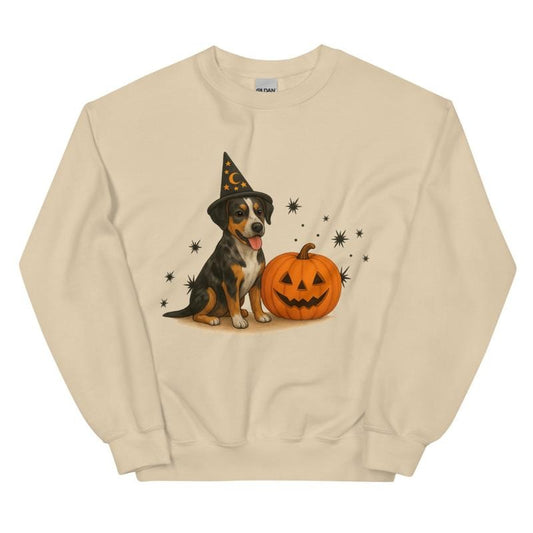 Catahoula Halloween Witchy Dogs Shirt ~ Unisex Apparel Relaxed Fit Printed In The USA Clothing Womenswear Casual Comfort Cotton Top Athletic Boho Chi