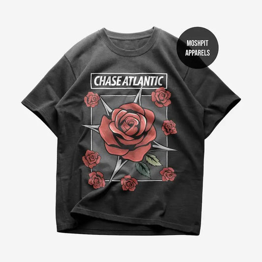 Chase Atlantic T-Shirt - Rock Music Shirt - Chase Atlantic Album Shirt - BEAUTY IN DEATH - Chase Atlantic Merch - Unisex Heavy Cotton Tee
