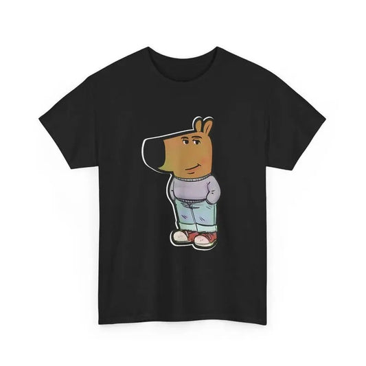 Chill Guy Meme Funny T-Shirt, Unisex Heavy Cotton Tee for Character Lovers, Brainrot Fans, Humor Enthusiasts, Guy Gift, Tee Shirt, Vintage T-Shirt