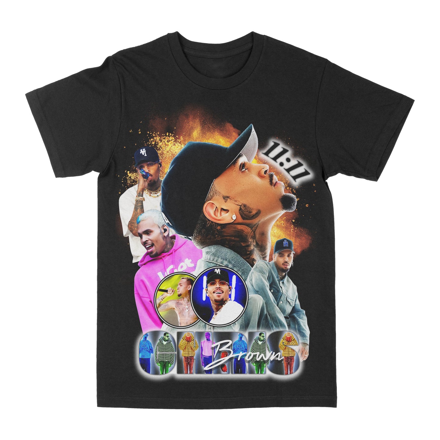 Chris Brown "11:11" Graphic Tee