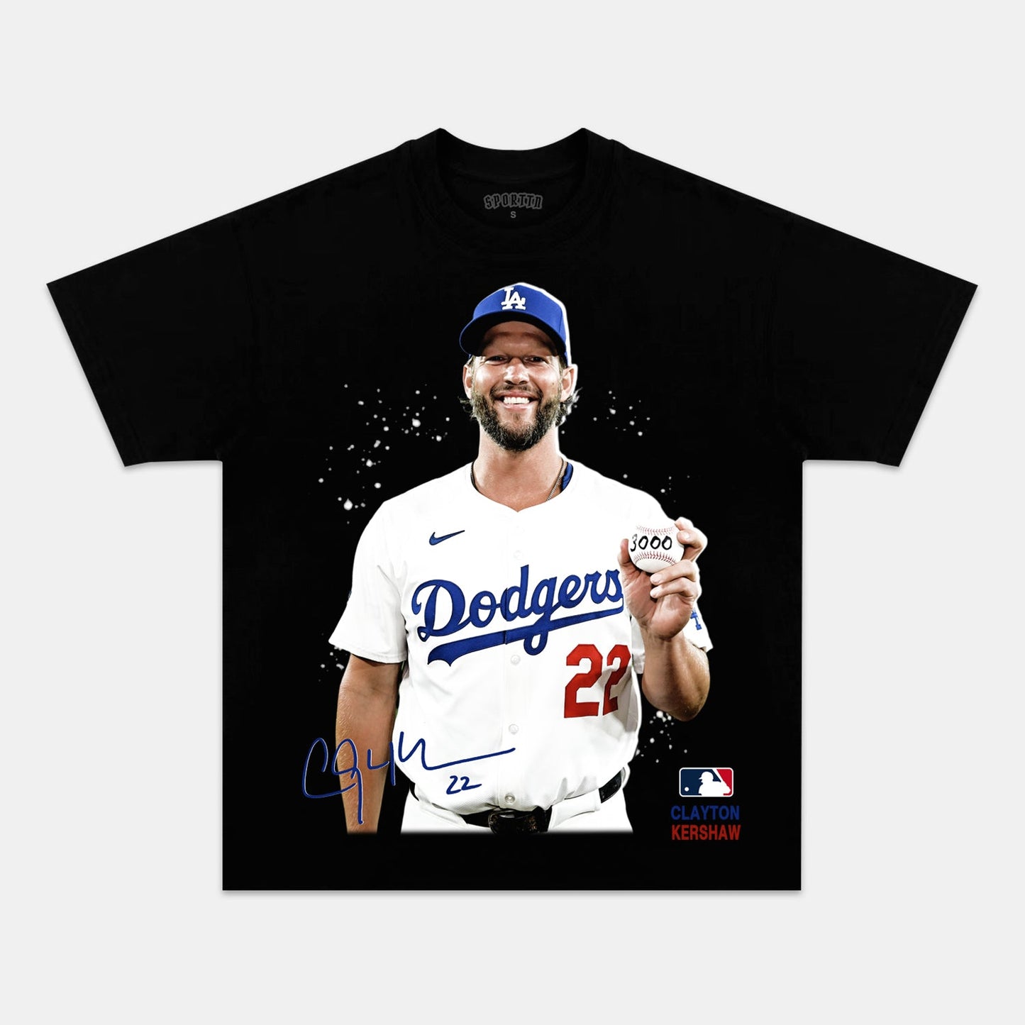 CLAYTON KERSHAW 3000 TEE Style001