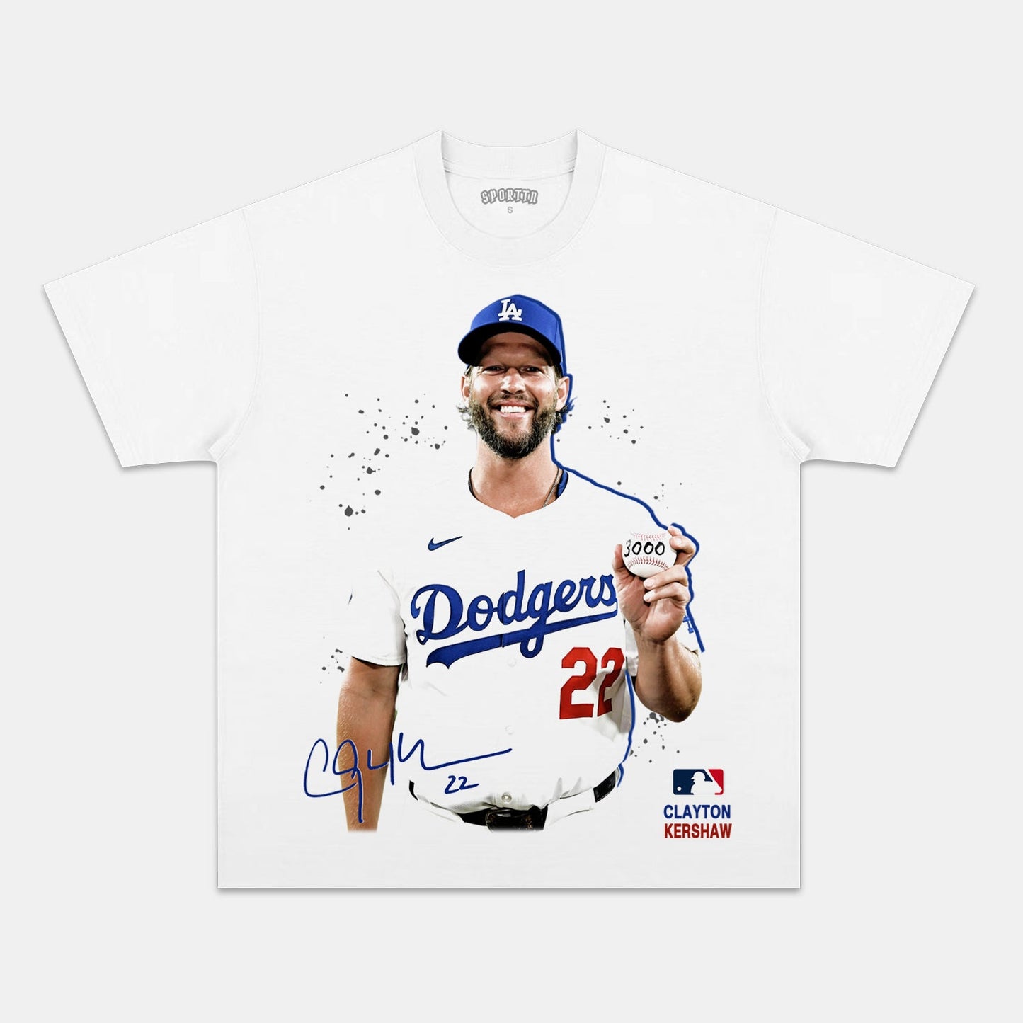 CLAYTON KERSHAW 3000 TEE Style001