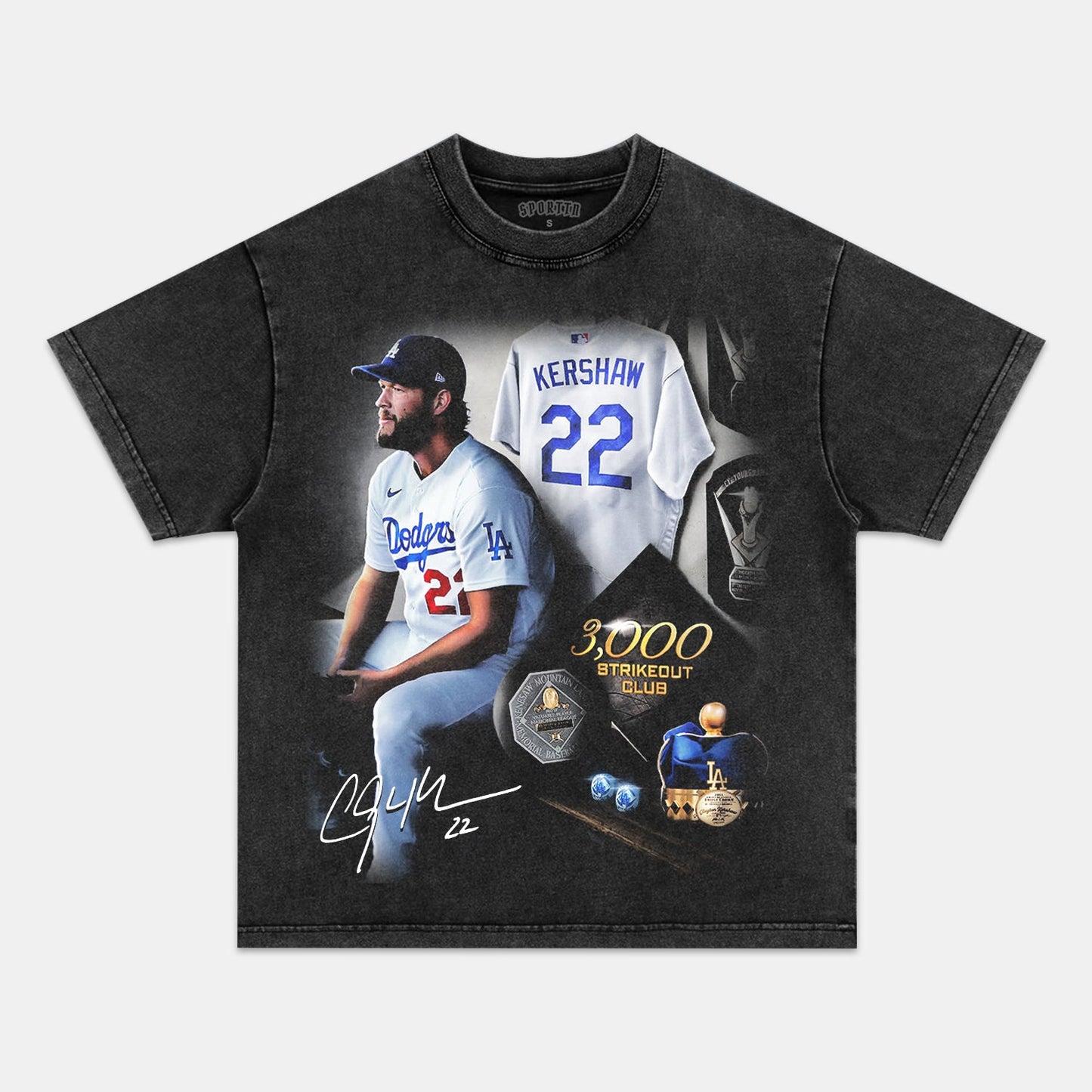 CLAYTON KERSHAW 3000 V3 TEE Style001