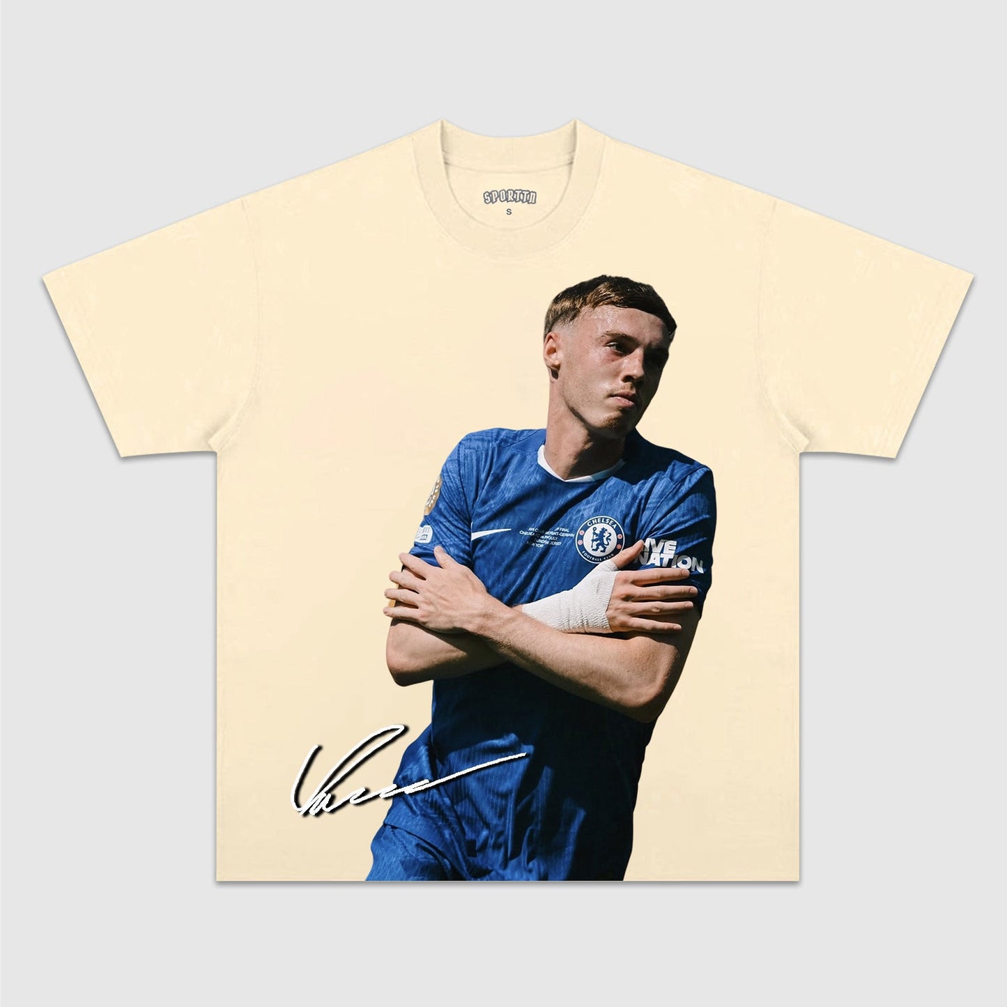 COLE PALMER TEE. 7.14