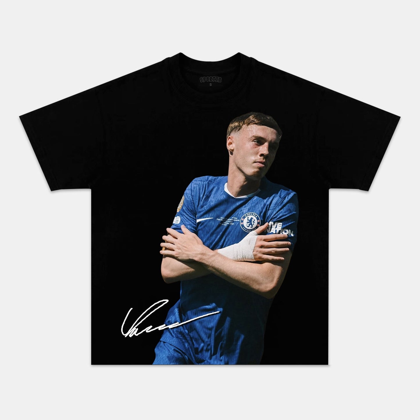 COLE PALMER TEE. 7.14