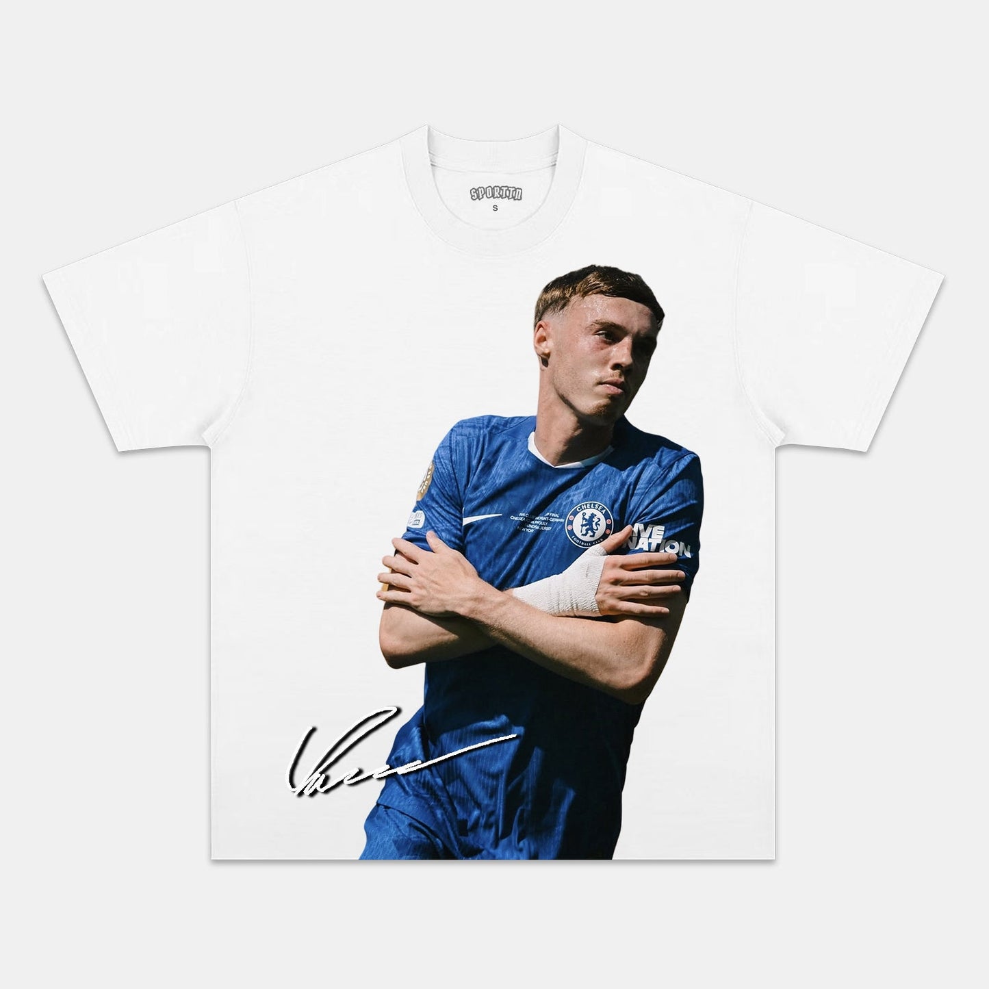 COLE PALMER TEE. 7.14