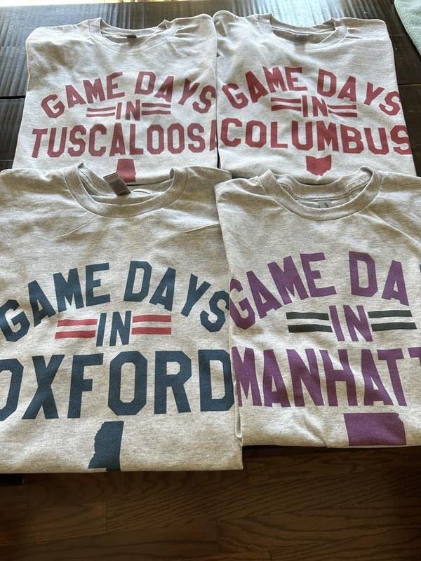 College Game Day Sweatshirts