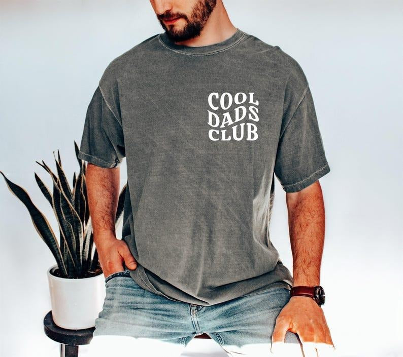 Comfort Colors Cool Dads Club Shirt, Funny Husband Shirt, Gift for Him, Father's Day Gift, Daddy Shirt, For Man