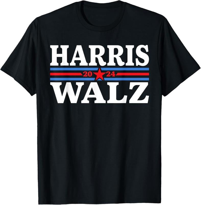 Comfort Colors Election Kamala Harris Tim Waltz 2024 T-Shirt, Harris Waltz 2024