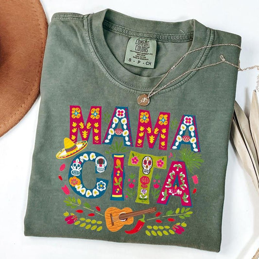 Comfort Colors Mama Cita T-Shirt, Mothers Day Shirt, Mexican Heritage Mom Shirt, Mothers Day Gift, Latin Mama Tshirt