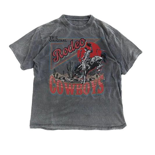 Comfort Colors Rodeo Western Cowboy T-Shirt, Vintage 90s Western Shirt, Retro Indian Tee, Rodeo Cowboy Shirt, Wild West Gift, Unisex Adult Graphic Tee