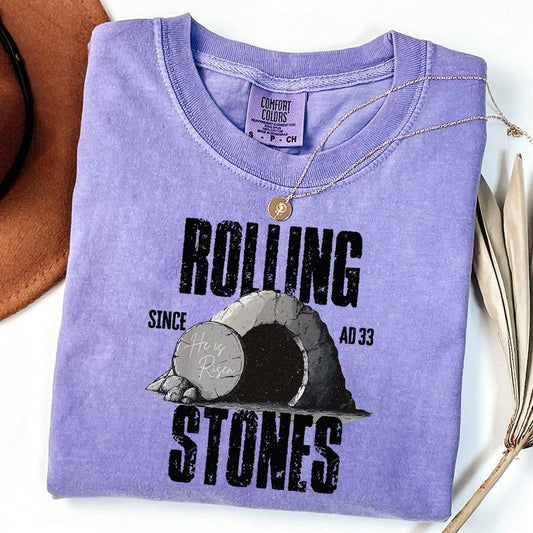 Comfort Colors Vintage Christian Easter Shirt, Christian Shirt, Faith, Religious, He is Risen Shirt