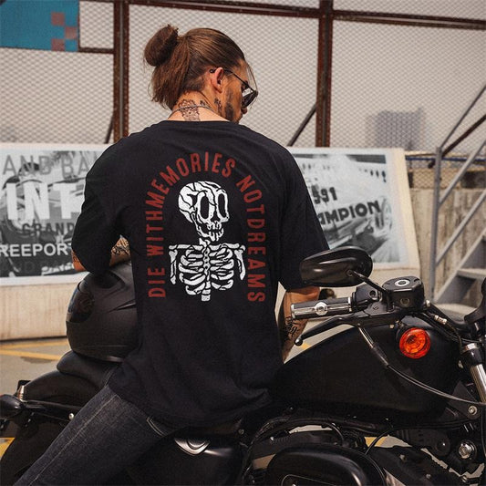 D With Memories Broken SK Printed Men's T-shirt - Naughty Clothes Men