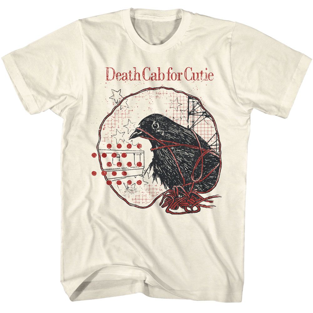 Death Cab For Cutie - String Theory - American Classics - Solid Off-White Adult Short Sleeve T-Shirt