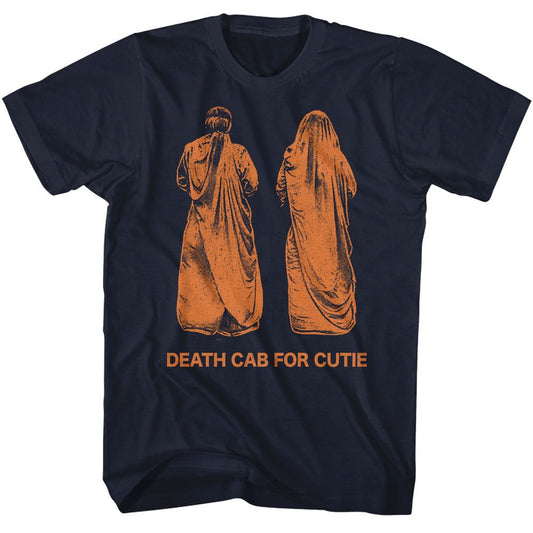 Death Cab For Cutie - Clergy - American Classics - Solid Blue Adult Short Sleeve T-Shirt